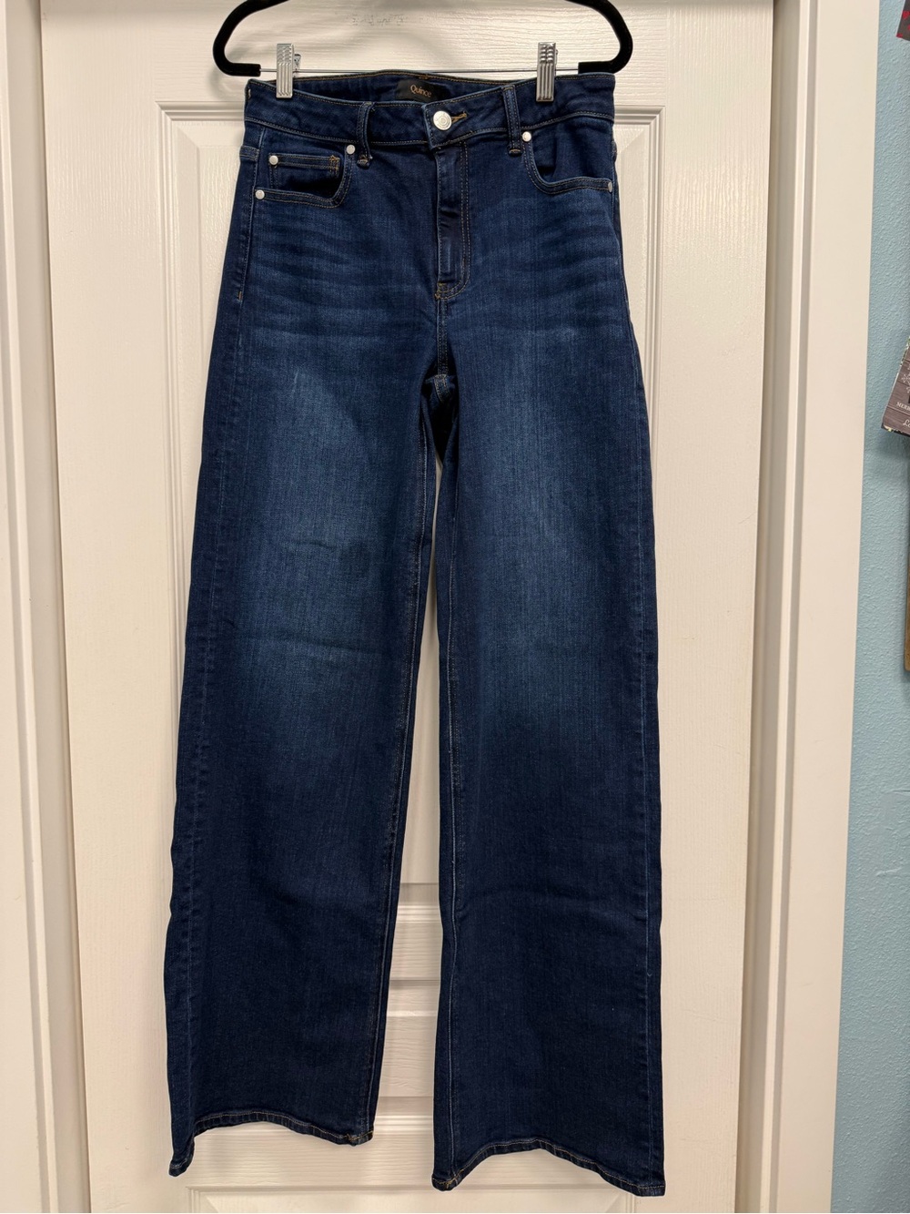 Quince Bella Stretch Wide Leg Jeans